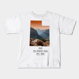 Utah USA Kids T-Shirt